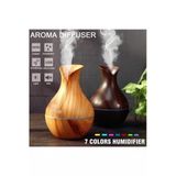 Pazariz Siyah Hava Nemlendirici Esansiyel Yağı Difüzör Aroma Buhar Makinesi 150 Ml
