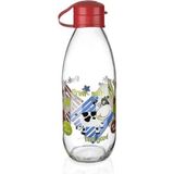Pazariz Süt - Su Şişesi Moo Bottle 1 Litre + Şişe Temizleme Fırçası