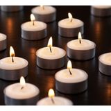 Pazariz T-Light Mum Beyaz Renk Tea light Mum 25 li