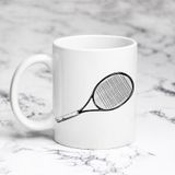 Pazarız Tenis Raketi kara kalem Kupa Bardak