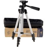 Pazariz Tripod : Telefon ve Kamera Tutucu Ayak + Telefon Tutucu - Büyük - Siyah