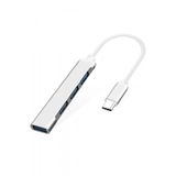 Pazariz Type-c To Usb Hub 4 Port Çoklayıcı Macbook Ile Uyumlu Çoğaltıcı Adaptör
