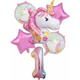 Pazariz Unicorn 6lı Balon Set