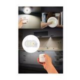 Pazariz Uzaktan Kumandalı Yapışkanlı 3'lü Spot Led Lamba - Pilli