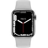 Pazariz Watch 7 Plus Watch 2023 Yeni Akıllı Saat Siri Bluetooth Çağrı Android Ios - 40 mm - Beyaz
