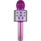 Pazariz Ws 858 Bluetooth Kablosuz Bağlantılı Karaoke Mikrofon Hoparlör Sd Kart USB Giriş