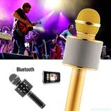 Pazariz WS-858 Bluetooth Karaoke Mikrofon Hoparlör