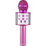 Pazariz WS-858 Pink Bluetooth Karaoke Mikrofon