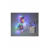 pazariz Yılbaşı Led Renkli 5 M 100 Led Piriç Led Süsleme Dekor Led