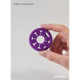 Pazarois Çevirmeli Spinner Stres Oyuncağı - Mor