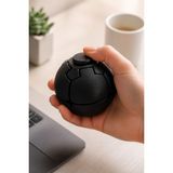 Pazarois Çevirmeli Stres Topu / Stres Oyuncağı / Spinner Ball - Siyah
