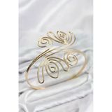Pazu Bileklik Gold Renk Pirinç Bohem Model