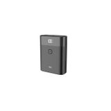 Pb20w 10000mah Type-c Ve Usb Çift Çıkışlı Dijital Ekranlı Mini Powerbank Siyah