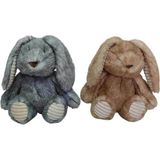 PB31603-23 Peluş Oturan Tavşan 23 cm - Renkli