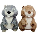 Pb31609-23 Peluş Oturan Sincap 23 Cm - 1 Adet Stokta Olan Gönderilir