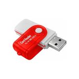 Pc Için USB Sd Kart Okuyucu, Micro Sd Karttan USB Adaptörüne, Kamera Için Ms Duo/micro Ms Kart Okuyucu Hafıza Kartı Okuyucu, Pc/dizüstü Bilgisayar Için Kart Okuyucu Kırmızı - 1 GB - 00-Siyah - Beyaz - Option-1