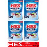 PC Premium Center Hes Soda - El ve Matik Çamaşır Sodası ( Optik Etkili ) 500 gr - 4 Adet