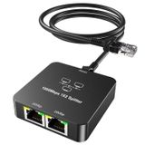 PC, TV ve Konsol Uyumlu Gigabit Ethernet Çoklayıcı - Kesintisiz 1000Mbps RJ45 Splitter Dağıtıcı zr861