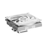PCCOOLER RC600-67mm Düşük Profil CPU Hava Soğutucu, 6 Isı Borusu (AGHP Teknolojisi), 120mm PWM Fan, 22000 RPM, AMD AM4/AM5 & Intel LGA1700/1851/1200/1151/1150 Uyumlu Beyaz