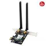 Pce-Be6500, Be6500, 2Xanten, 6500Mbps, Tri-Bant, 6Ghz Wifi 7, V5.4, Wpa3, Pci-Express X1, Pcie Adapter