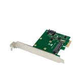 PCI-E SATA mSATA Adaptör Kart mSATA için 3.0 Masaüstü SSD Kartı