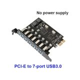 Pcı Express Pcı-E Usb 3.0 Kart 4899P Pcıe 7 Port Çoklu Çoklayıcı