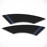 Pcx 125 2021 Karbon Mavi Motosiklet bacak Koruyucu sticker pad