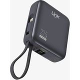 PD22 Hızlı Şarj 22.5W Dahili Kablolu 10.000 Mah Powerbank