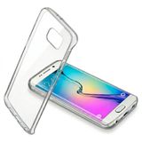 PDAteknoloji Samsung Galaxy S6 Edge ile Uyumlu ClearDuo Şeffaf Sert Kılıf