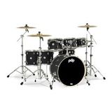 PDP Drums Concept Akçaağaç 7-Parça Akustik Davul (Mat Siyah)