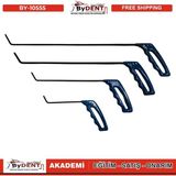 Pdr Boyasız Göçük Düzeltme 4 Parça Çubuk Seti - x - (Overwashed)Black-Checker