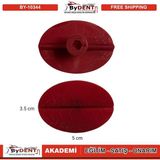 Pdr Boyasız Göçük Düzeltme Öpücük Adaptör 10 Adet - x - (ClearEyelets)Black-RadiantOrchid