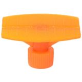 Pdr Boyasız Göçük Düzeltme Plastiği Elips Düz 36x33mm - P. N6 - Turuncu 10 Adet