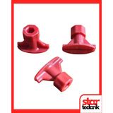 Pdr Boyasız Göçük Düzeltme Plastiği Elips Kırmızı 12X25mm - D. N6 - Kırmızı 10 Adet