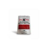 Pdr İnox Kırmızı Hızlı Yapışan Sıcak Silikon Çubuğu (1 KG / 33 Adet)