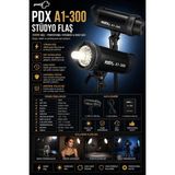 Pdx A1-300 Stüdyo Flaş | 300W | Profesyonel Fotoğraf ve Video Işığı - Siyah