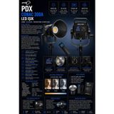 PDX COBAC 300A LED Işık | 300W | Bi-Color Profesyonel Stüdyo Işığı