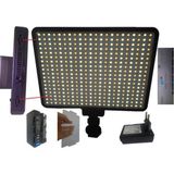 PDX Kameralar Için 396 Led Sarı Ve Beyaz Led Kamera Işığı