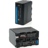PDX Np-F970, Dcr-Trv125, Sony Dcr-Trv203, Dcr-Trv210, Sony Dcr-Trv220 Uyumlu Kamera Bataryası