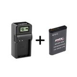 PDX Plus,Nikon ile uyumlu En-El23 Fotoğraf Makinesi Bataryası Ve Şarj Cihazı.