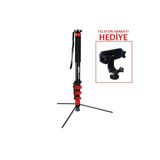 PDX PRO GM 432 Ayaklı Monopod (Telefon Aparatı Hediye)
