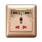 Peace B2250 1.0 + 2.0 Amper 2 USB Girişli Sıva Altı Sıva Üstü Priz
