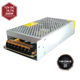 Peace B2881 12V 16.7A 200W Kalın Metal Kasa Adaptör | Dc Güç Kaynağı