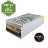 Peace B2882 12V 20A 250W Kalın Metal Kasa Dc Adaptör | Endüstriyel Güç Kaynağı