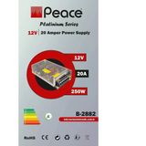 Peace B2882 Metal Adaptör 12V 20A Silver