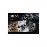 PeacHTec SK55 Ultimate Edition AMOLED Akıllı Saat Bluetooth Görüşme 3 Kordonlu Premium Smart Watch