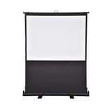 Peak 163X122 cm Taşınabilir Portatif Pull Up Floor Projeksiyon Perdesi F80