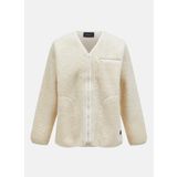 Peak Performance Bej Erkek V Yaka Bol Kesim Polar Sweatshırt G79060020_M Heavy Pile Cardigan