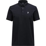 Peak Performance Classic Cotton Erkek Siyah Polo Tişört