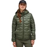 Peak Performance Helium Down Hood Kadın Yeşil Outdoor Ceketi - Çok Renkli